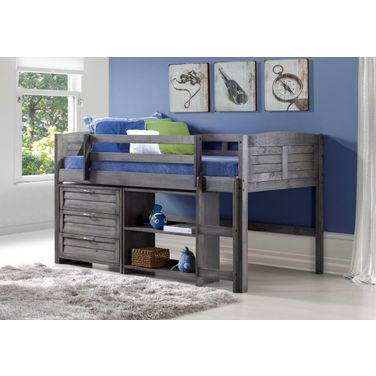 Louver Low Loft Antique Grey-790-TAG-C