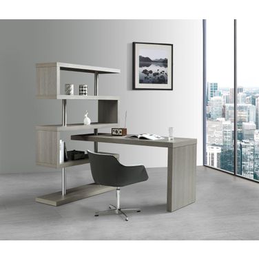 LP KD002 Office Desk in Grey