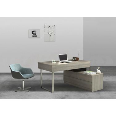 LP KD12 Office Desk in Grey