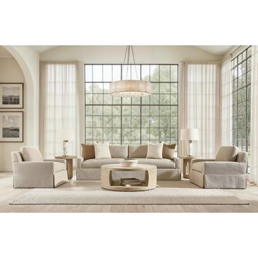 Lucerne Occasional Table Set In Beige and Tan