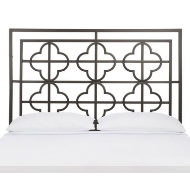 Lucinda Gunmetal Headboard