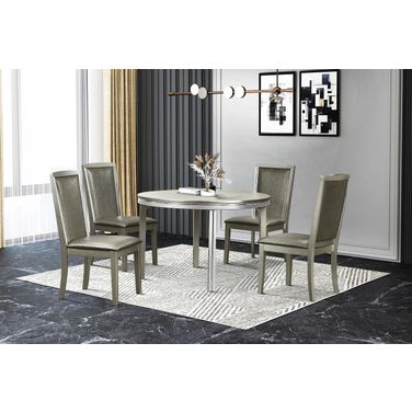 Lumina Dining Chair Set of 2 In Gray