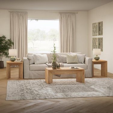 Lux Occasional Table Set In Natural