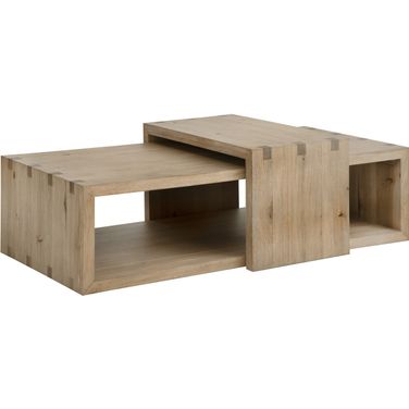 Lyndon Cocktail Table In Light Cashmere