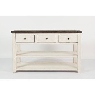 Madison County 50 Inch Sofa Table In Vintage White