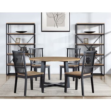 Magnolia Side Chair Set of 2 In Black