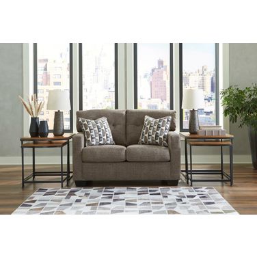 Mahoney Loveseat In Chocolate
