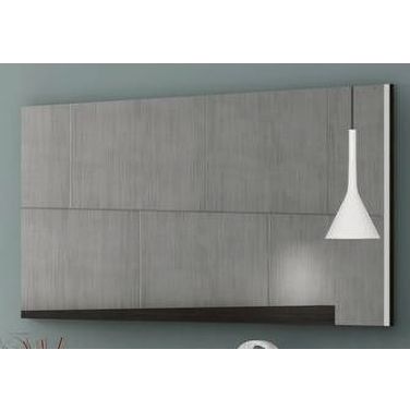 Maia Light Grey Lacquer Mirror