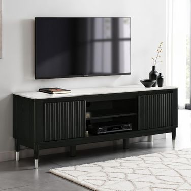 Maidstone Tv Console In Black and White