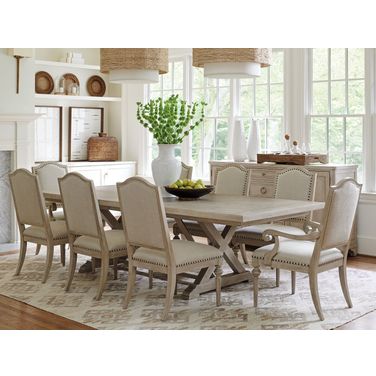 Malibu Dune Rockpoint Rectangular Extendable Dining Room Set