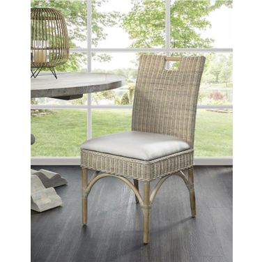 Malio White Wash Dining Chair