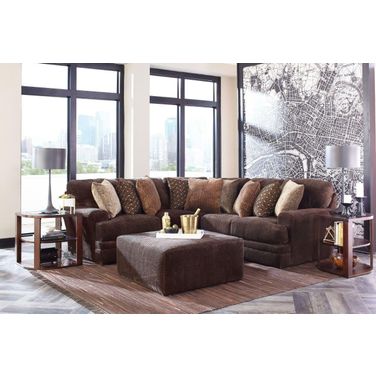 Mammoth Chocolate LAF Sectional