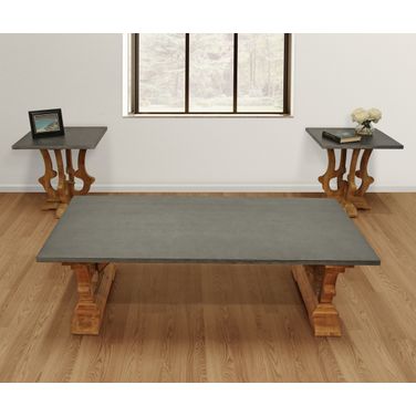 Manhattan Beach Occasional Table Set In Natural