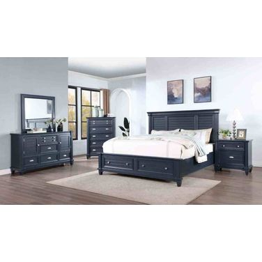 Manzanillo Bedroom Set In Slate Blue