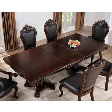 Manzanita Dining Table In Dark Cherry
