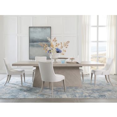 Mar Monte Rectangular Dining Set In Taupe