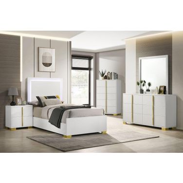 Marceline Youth Bedroom Set In White