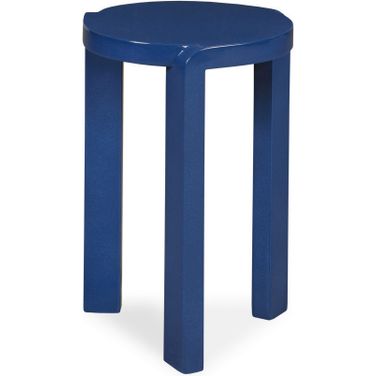 Margaux Outdoor Side Table In Blue