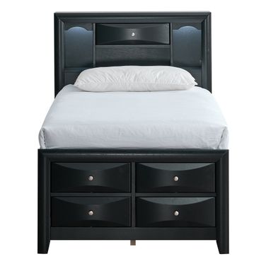 Marilla Twin Bed In Black
