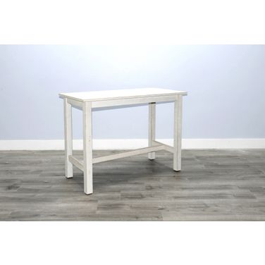 Marina Counter Table In White Sand
