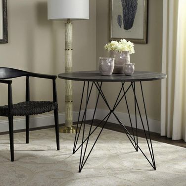 Marino Dark Gray Round Dining Room Set