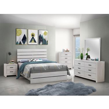 Brantford Panel Bedroom Set In White