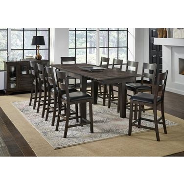 Mariposa Dining Set In Warm Grey