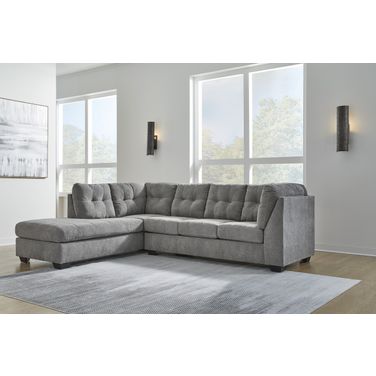 Marrelton 2-Piece LAF Sectional With Chaise In Gray