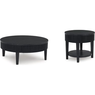 Marstream Occasional Table Set In Black
