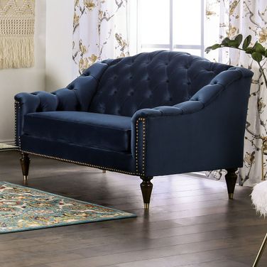 Martinique Loveseat In Blue