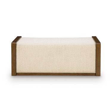 Marxmore Upholstered Ottoman with Storage In Brown