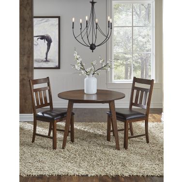 Mason 42 Inch Extendable Round Dining Room Set In Mango