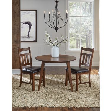 Mason Round Drop Leaf Table In Mango