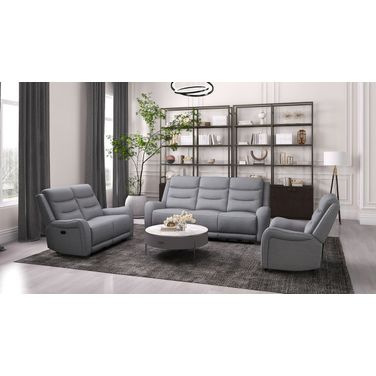 Matthias Living Room Set In Gray