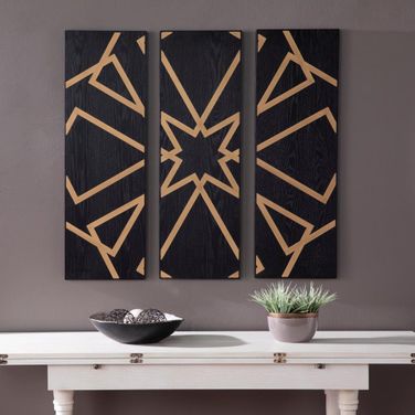 Mavlani Decorative 3Pc Set Wall Panels