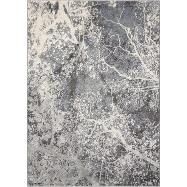 Maxell Grey 5'3" x 7'3" Modern Area Rug