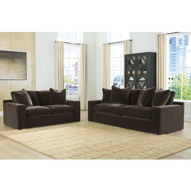 Maxton Heights Living Room Set In Bittersweet