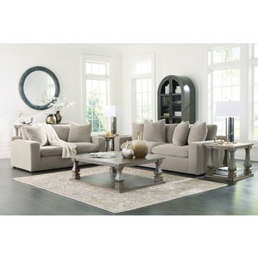 Maxton Heights Living Room Set In Pebble