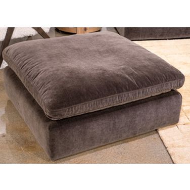 Maxton Heights Oversized Accent Ottoman In Bittersweet