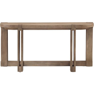 Mcguire Rectangle Console Table In Natural