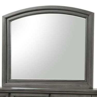 Meade Mirror In Grey