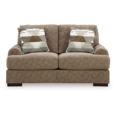 Meadowleaf Loveseat In Pecan