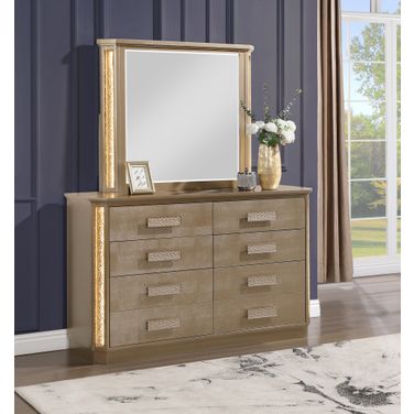 Medusa Dresser In Gold