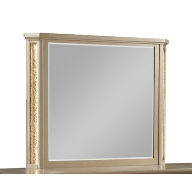 Medusa Mirror In Gold