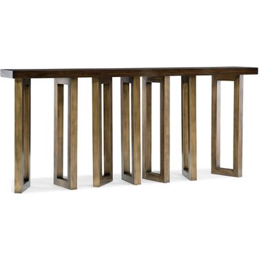 Melange Dark Wood Connelly Hall Console