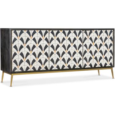 Melange Renee Credenza In Black