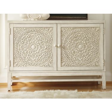 Melange White Matisette Chest