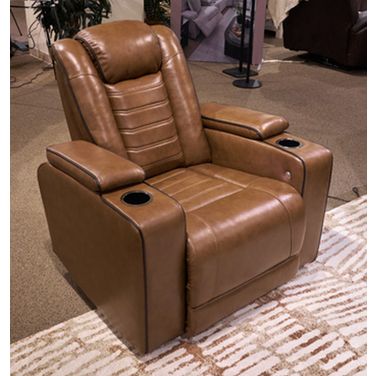 Mestrino Power Recliner In Amber