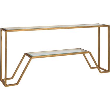 Metal Designs Byron Console In Gold