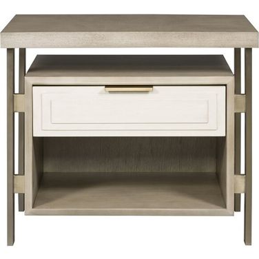 Michael Weiss Lamp Table In Tan